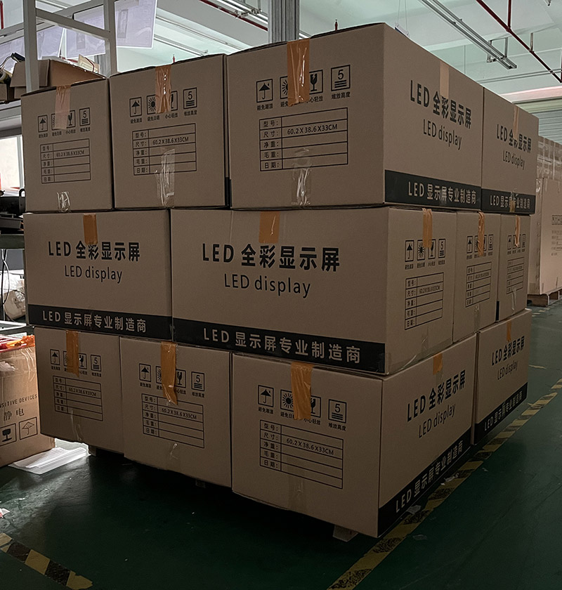 indoor led display module package